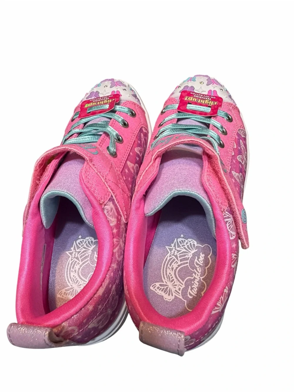 Sketcher’s PinkTwinkle toes Light-Up Sneakers